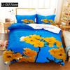Flower Plants Bedding Set Duvet Cover Set 3d Bedding Digital Printing Queen Size Bedding Set Fashion Design