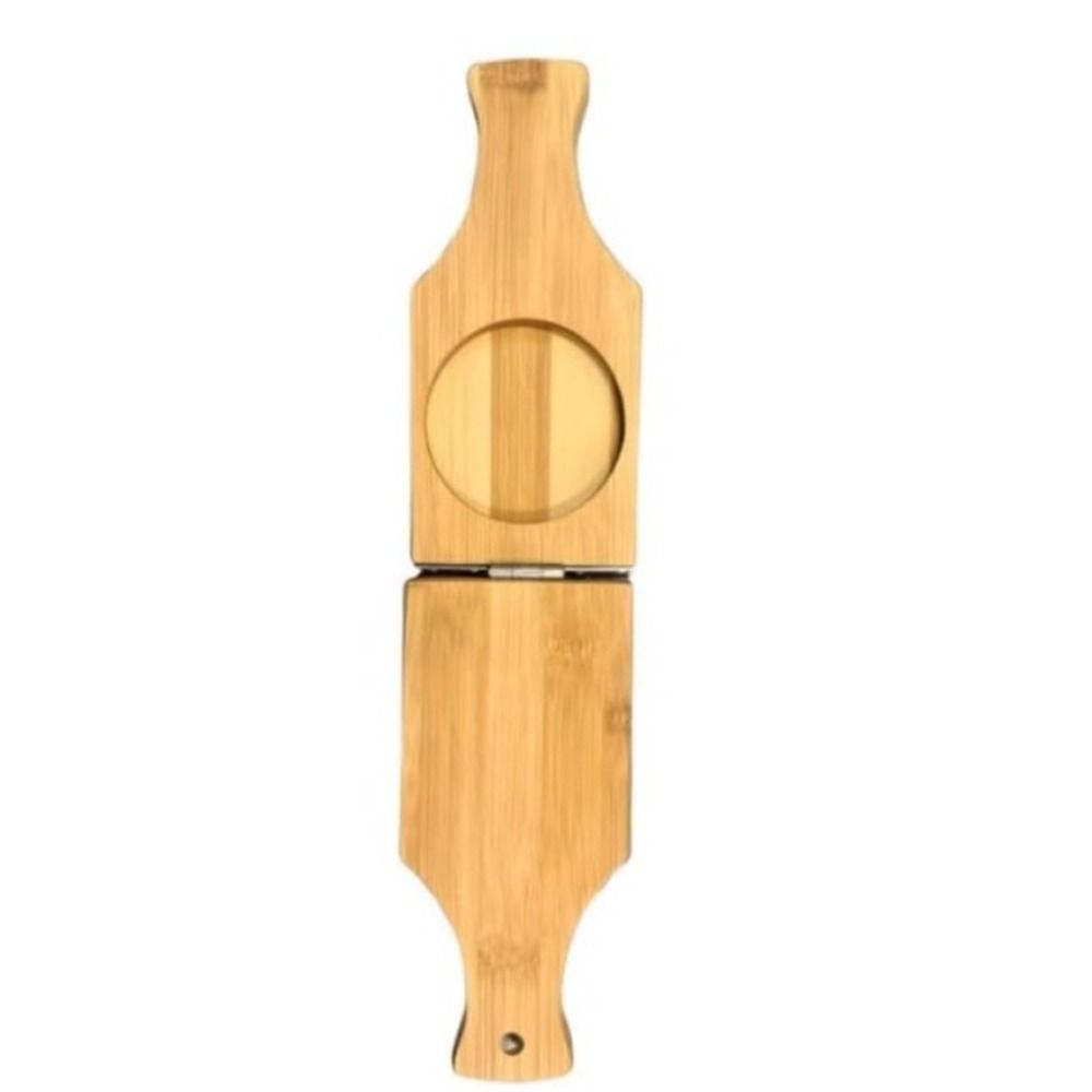 Hot 2 in 1 Banana Crusher Easy Storage Portable Banana Smasher Wooden Banana Cake Making Tool Crispy Chips