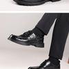 Men's British Style Business Leather Shoes - Comfortable, Versatile, Thick-Soled Formal Casual Footwear