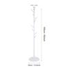 Assembled Wooden Coat Hat Stand Tree Jacket Cloth Vertical Hanger Rack 8 Hooks