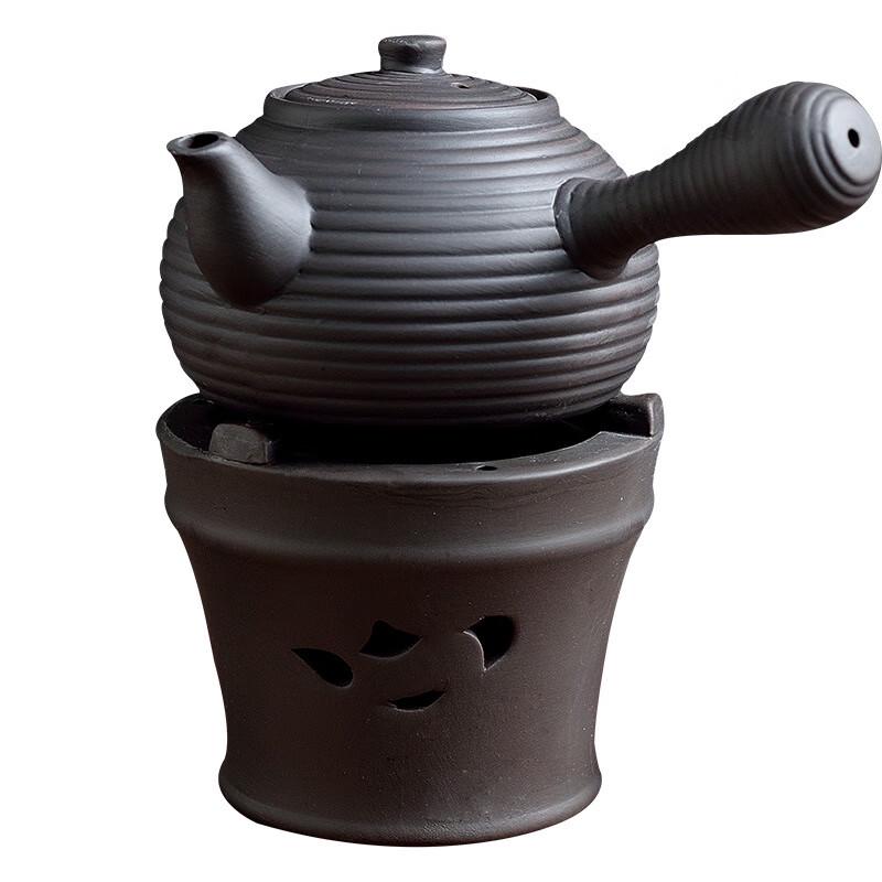 Zisha Clay Alcohol Tea Stove Set