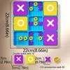Montessori Montessori Puzzle Table Game Funny Nine-Square XO Game  Family Entertainment