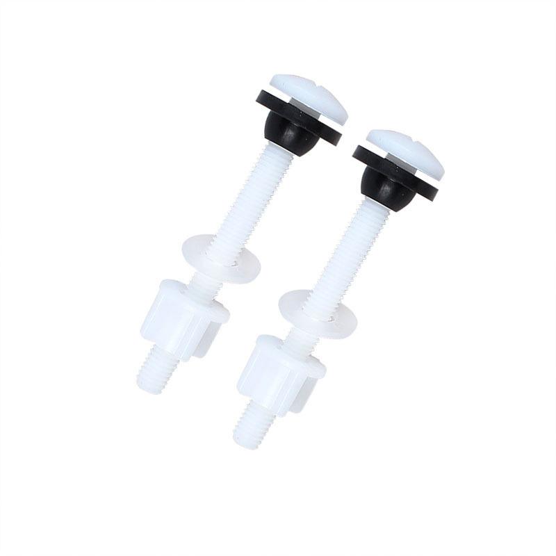 Șuruburi de Reparare a Balamalelor Scaunului de Toaletă din Plastic + Șuruburi de Fixare + Kit de Șaibe Pentru Accesorii de Baie Acasă Sigiliu Vas Toaletă