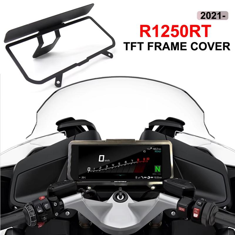 R1250RT 2021 - Motorcycle TFT Theft Protection For BMW R 1250 RT R1250 RT r1250rt Meter Frame Screen Protector Instrument Guard