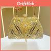 Luxury Womens Evening Clutch With Rhinestone Embellishments For Formal Events