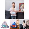 Small Mushroom Childrens Backpack For Preschoolers With Lightweight Nylon Material And Comfortable Straps