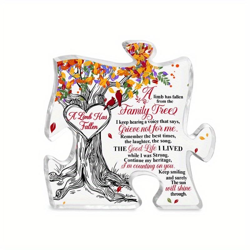 Cardinal Memorial Plaque - Sympathy Gift for Loss of Loved One чистый