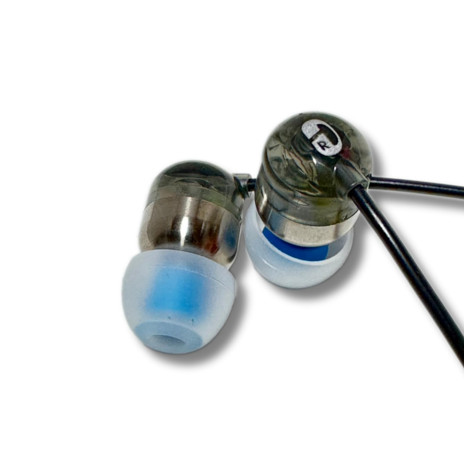 

intime Earphones Wired Ao Balanced Connection High Resolution Compatible Plug Gray Light-Balanced 4.4mm сірий колір