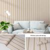 Self-Adhesive Waterproof PVC Imitation Grille Wallpaper for Bedroom Wall Decoration