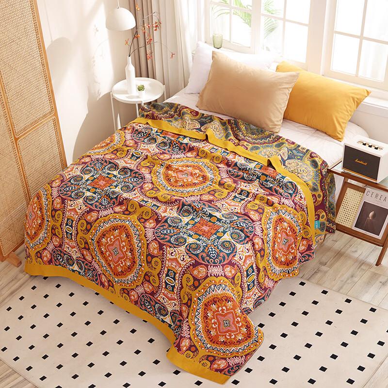 LISM Breathable Washed Gauze Summer Blanket