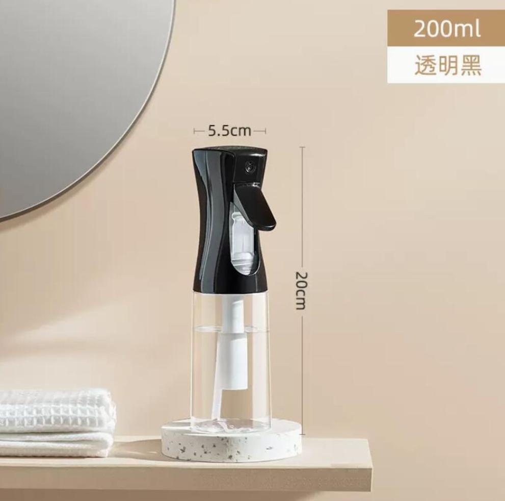 Press Spray Bottle Continuous High Pressure Toner Emulsion Essence Bottled Ultra-fine Atomized Disinfection Sprayer Hair Spray 200ml