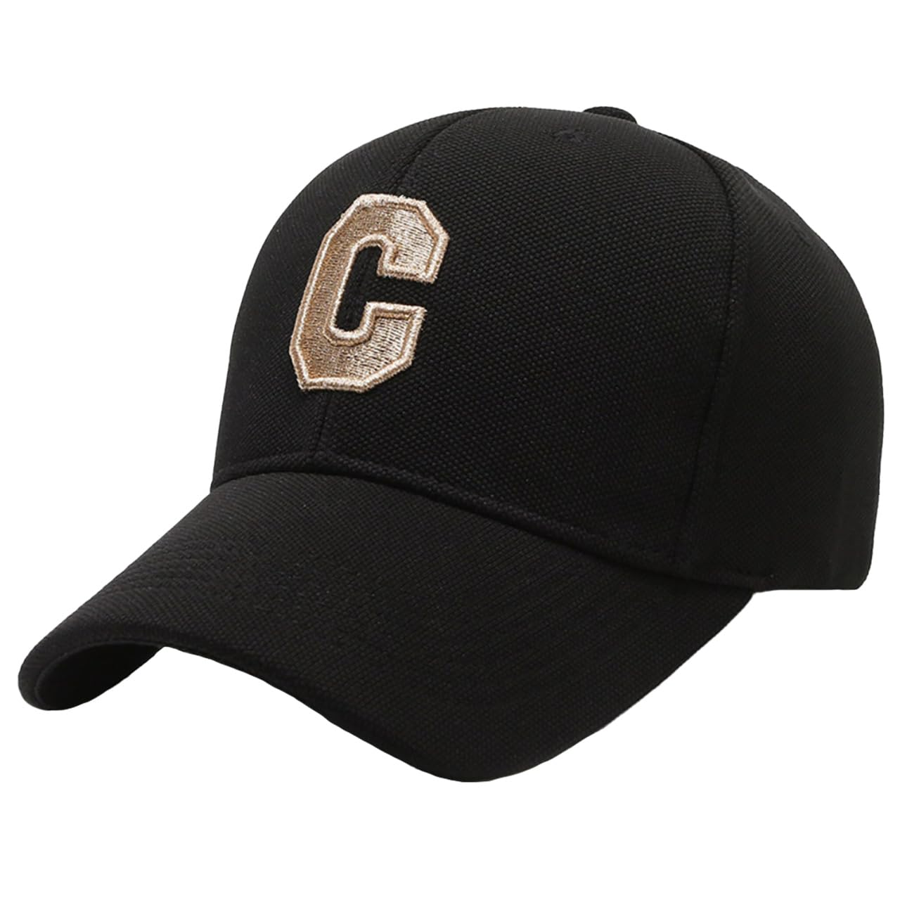 

Cap Hat Logo 3D Embroidery Outdoor Cool Casual Men Women CZA152 [White Fang] (Black Gold)