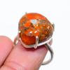 Sunstone Gemstone Handmade 925 Sterling Silver Jewelry Ring Size Adjustable GK-6062