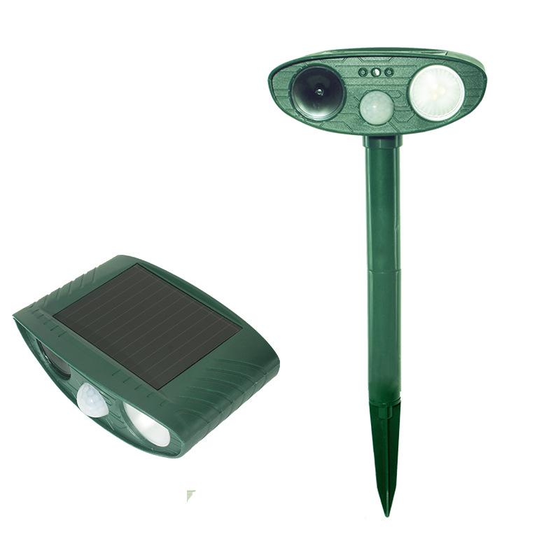 TeMeiXi Solar Ultrasonic Animal & Bird Repeller with Infrared Strobe 511B