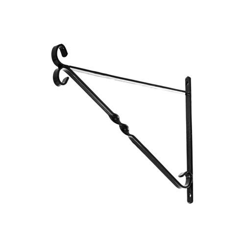 Leecroft Hanging Basket Brackets Black 15''
