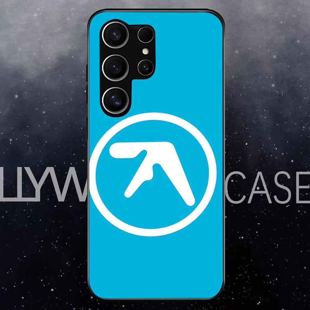 Aphex Twin-es Logo Handyhülle Für Samsung S25 Edge Ultra S23 S22 S21 S20 Ultra Plus S24 Fe A54 A53 A25 Glasabdeckung