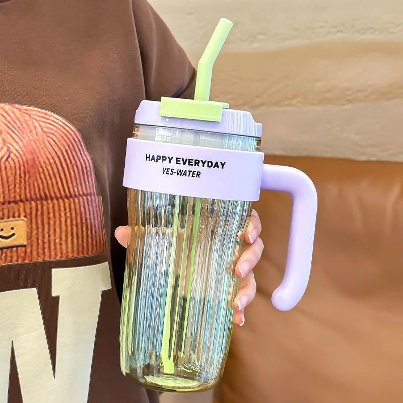 

Water Capacity Large Bottle Fashion Simple Leisure High Appearance Style Level фиолетовый