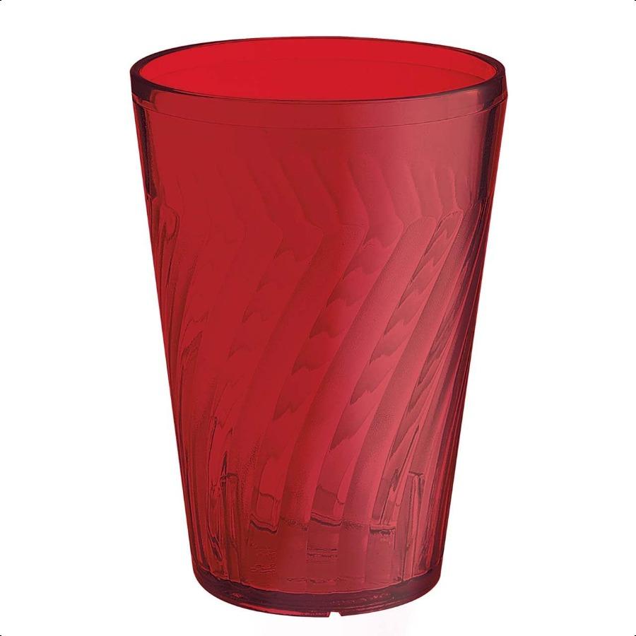 

G.E.T.. 22201REC Таити Небьющиеся Пластиковые Стаканы без БФА 20 унций Красный Набор из 4 United States