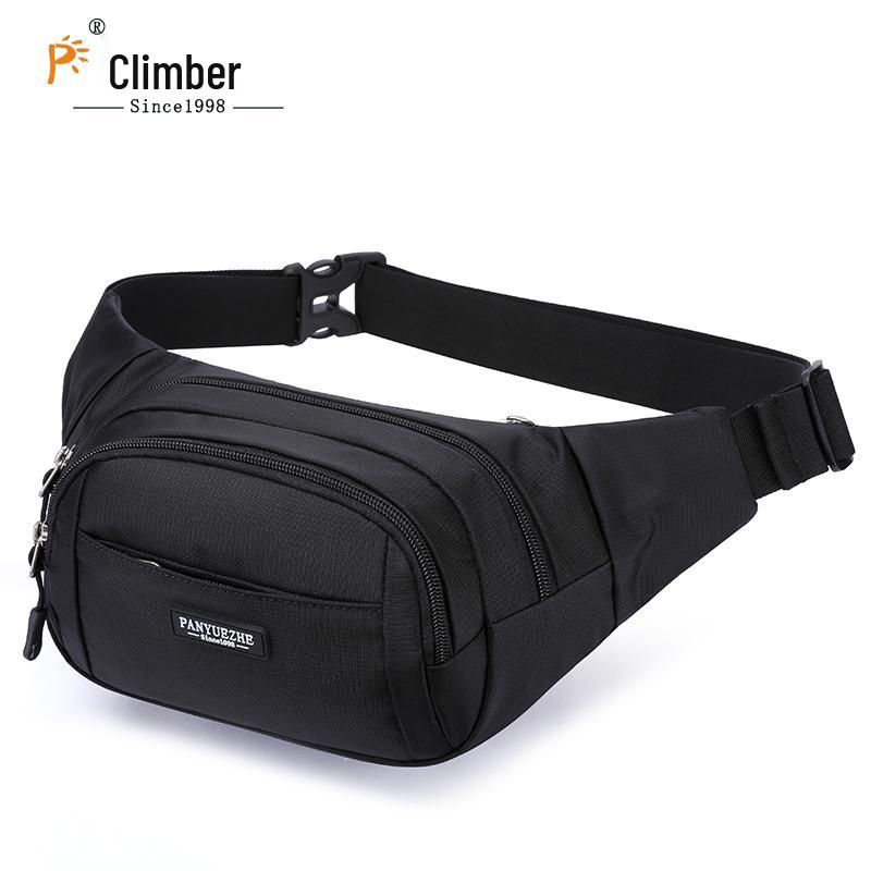 Waterproof Multifunctional Crossbody Fanny Pack - Large Capacity for Outdoor Sports, Running, and Business Use