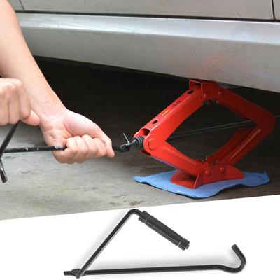 Faltbarer Wagenheber, Handwagenheber, Wippe für Wagenheber, Klappgriff, Scherenwagenheber, Wippe, allgemeiner Wagenheber, Helfer, Autowerkzeuge, Reparatur