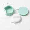 5G Capacity Empty Body Powder Holder Box with Puff Daily Use or Travel Light Weight Convenient