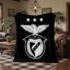 Benfica Print Flannel Blanket Soft Warm Sofa Bed Throw Blanket For Home Office Bedroom