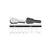 Ibanez Soprano Size Ukulele Case with Protective Cushioning, IUBS541-GY, Gray