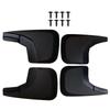 Car Mud Flaps PP Black Car Mud Flaps Suitable for Chevrolet Silverado 2014-2018