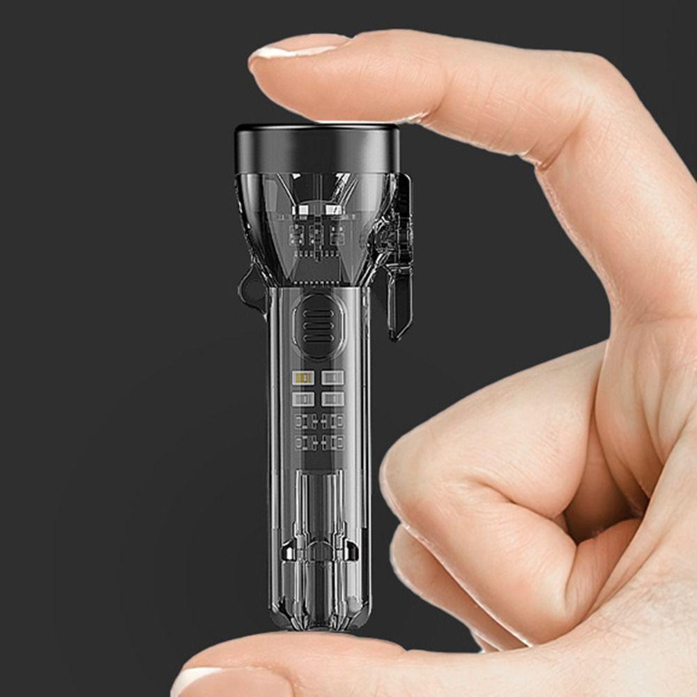 Portable Mini Keychain Flashlight 80 Lumen Small Flashlight Pocket LED Flashlight  Inspection