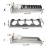 Stainless Steel Automatic Chicken Waterer For Poultry Durability Easyly Clean  Perfect For Home Or Farm Use