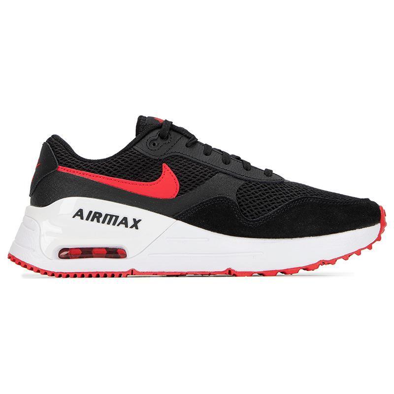 Nike Air Max SYSTM Černá Univerzitní červená Pánské tenisky Bílá DM9537-005