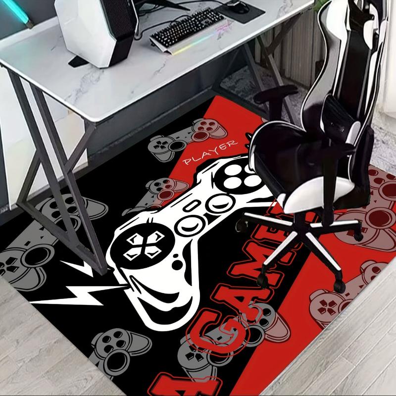 1pc Gaming Area Rug Game Controller Pattern Mat Washable Carpet for Living Room  Decor Laundry Room Large Area Rugs Entrance Mat