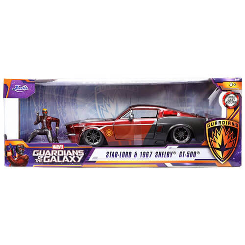 Star-Lord & 1967 Ford Mustang 1:24 Scale
