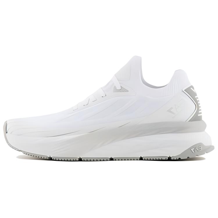 Emporio Armani EA7 Round Toe Lace-Up Casual Shoes Unisex sneakers White X8X176-XK377-M696 36⅔
