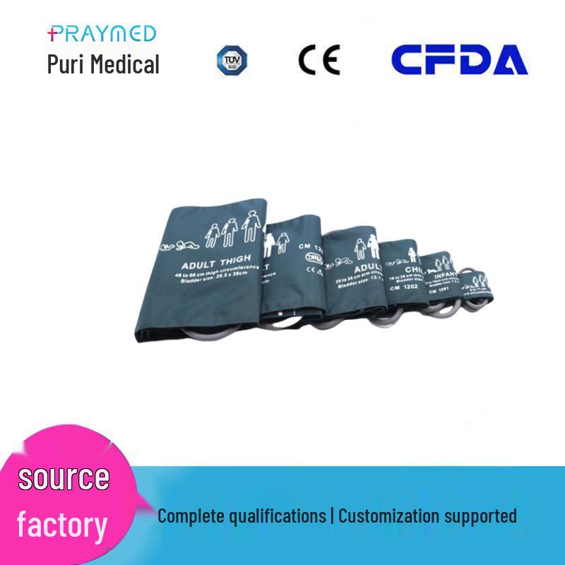 Совместимая с Omron нейлоновая манжета для тонометра с одной трубкой Single-tube Infant: 10-19cm