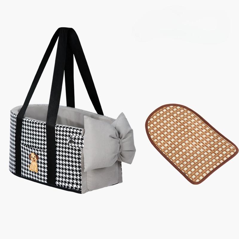 Haustier Hund Autositz Mittelkonsole Hund Autositz Vordersitz Tier Transportbox Universelle Haustier Sitzbezug Sicherheitstasche für kleine mittlere Hunde