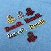 Personalized Dakar Car Sticker Off-road Metal Car Logo Modified Body Sticker Rear Tail Label Decorative Sticker Creative Sticker