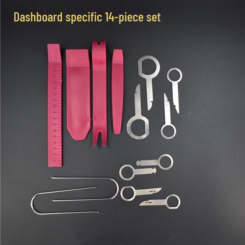 Stainless Steel Pry Bar Car Disassembly Tool for Audio, Door Panel, Console, and Mirror