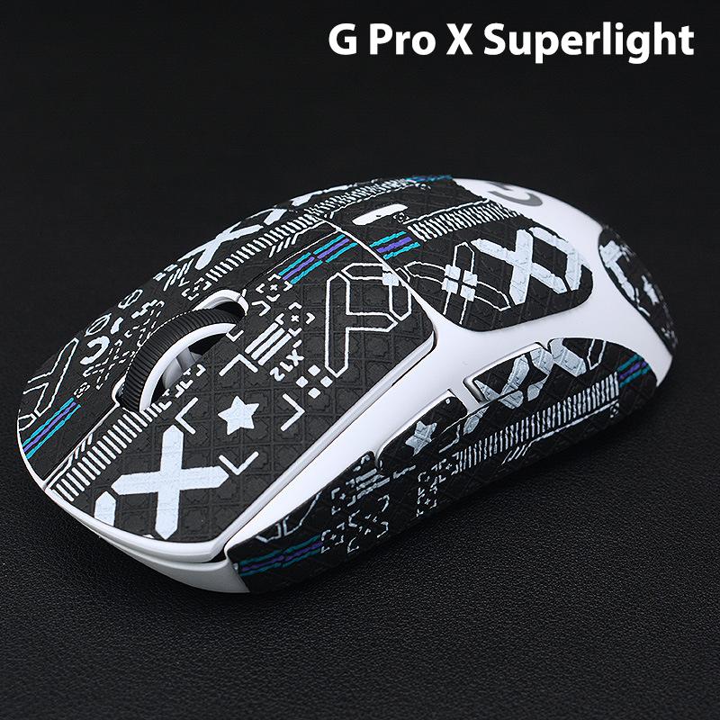 New Mouse Grip Tape Skate Sticker Non Slip Suck Sweat Mouse Anti-Slip Sticker For Logitech G Pro X Superlight Wireless Mouse