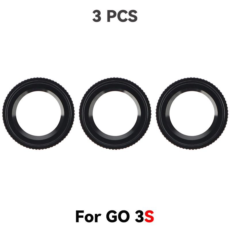 Upgrade Kameraobjektivschutz für Insta360 GO 3S GO 3 Gehärtetes Glas Kamerafolien Objektivschutz Action-Videokameras Zubehör
