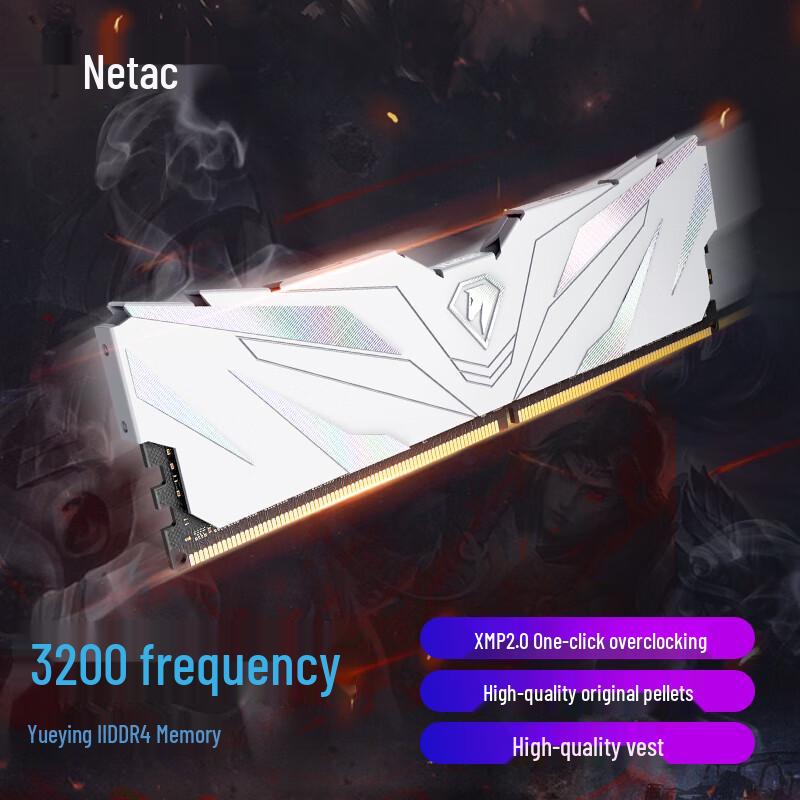 Netac Shadow II Series DDR4 Gaming Desktop RAM