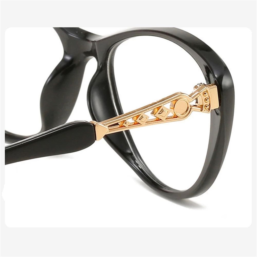 Diopter +1.0~+4.0 Hyperopia Glasses Cat Eye Reading Glasses HD Gradient Presbyopic Eyeglasses