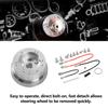 5 & 6 Hole Billet Steering Wheel Hub Adapter for Chevrolet Chevy GM Flaming River Ididit Buick Jeep Cadillac Oldsmobile