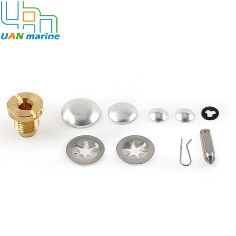 0396701 Carburetor Rebuild Kit With Float for Johnson Evinrude 20 25 30 35 40 50 55 60 65 70 75 HP Outboard 392061 398729