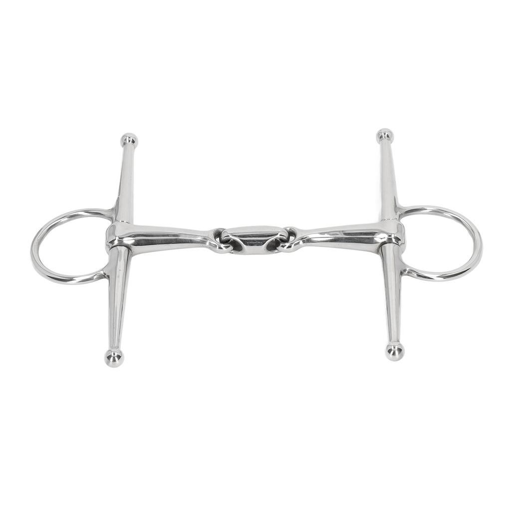 135mm Horse Mouth Bit Stainless Steel Horse Cheek Snaffle for Cultivation Outdoor Gift