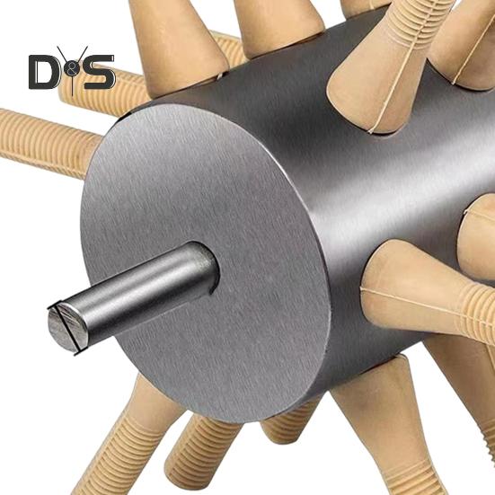 Spennatore per polli, macchina per spiumatura di pollame, spiumatrice in acciaio inox con dita in gomma, strumento per la spiumatura di pollame facile e sicuro