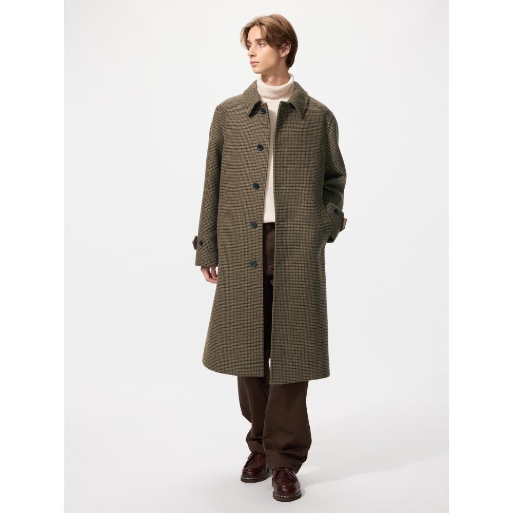 Uniqlo Balmacan Coat  Pattern 