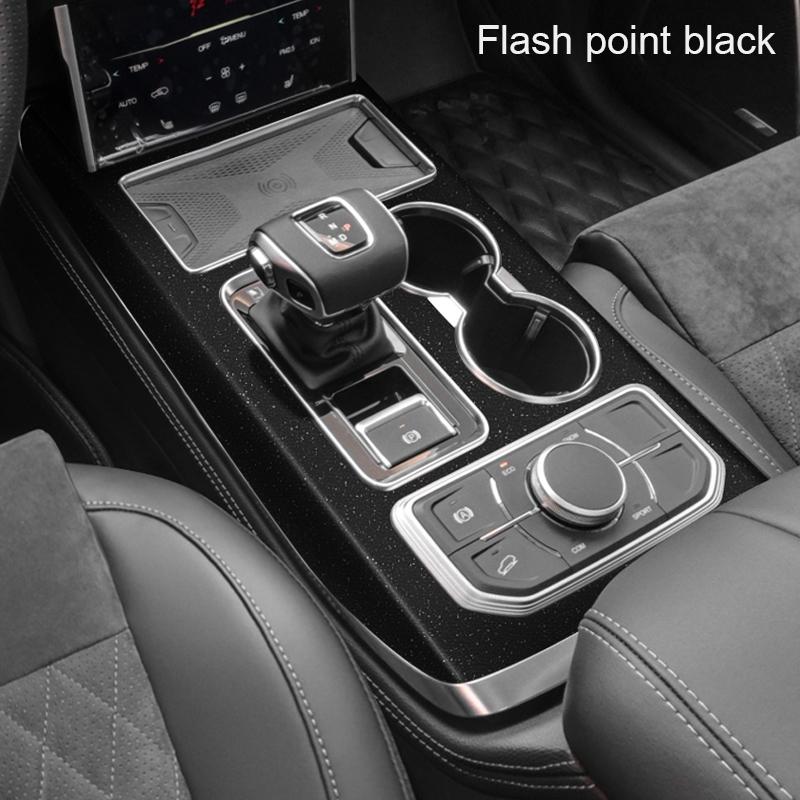 Samolepka do interiéru vozu pro HONGQI HS7 2020-2025 zvedací okenní panel, nálepka na převodovku, fólie na palubní desku, vnitřní autopříslušenství