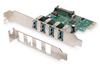 Add-On PCI Express Card USB 3.0 4xUSB 3.0, Chipset: VL805