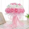 50/100PCS Artificial Flower Foam Rose Bouquet Festival Wedding Bride Bouquet Decor DIY Gift Wreath Outdoor Garden Party Ornament